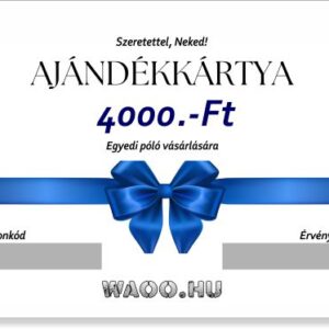 Ajándékkártya 4000.-Ft